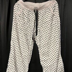 VS Polka Dot Pajama Pants – Retro Sleepwear (M)
